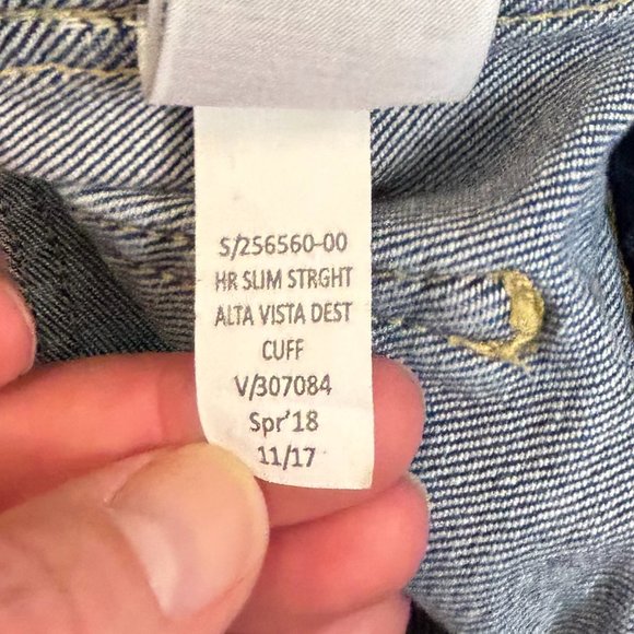 Gap Jeans 28" regular slim straight jeans - Size 6 - Picture 7 of 7